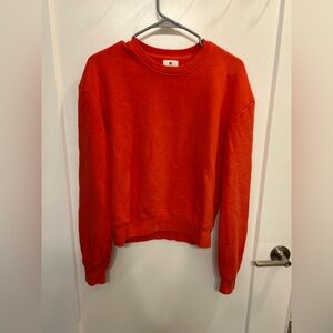 Sundry Red Comfy Crewneck